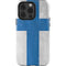 Finland Flag Distressed iPhone 14 Pro Impact Case